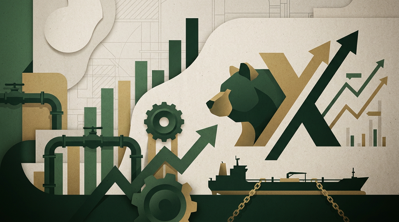 Redaktionelle Illustration zum Thema Russland verlängert Diesel-Exportverbot und erhöht den Druck auf Energiemärkte
